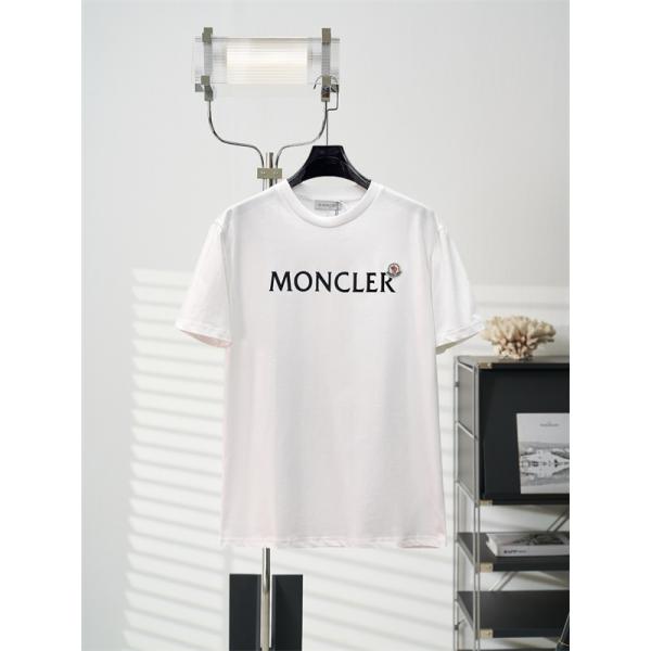 ロゴプリント ベーシックシルエット 軽量感のある着心地 MONCLER モンクレール コピー 半袖Tシャツ 定番アイテム 都会派コーデ