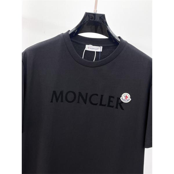 ロゴプリント ベーシックシルエット 軽量感のある着心地 MONCLER モンクレール コピー 半袖Tシャツ 定番アイテム 都会派コーデ