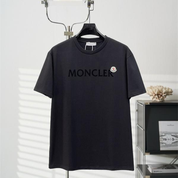 ロゴプリント ベーシックシルエット 軽量感のある着心地 MONCLER モンクレール コピー 半袖Tシャツ 定番アイテム 都会派コーデ