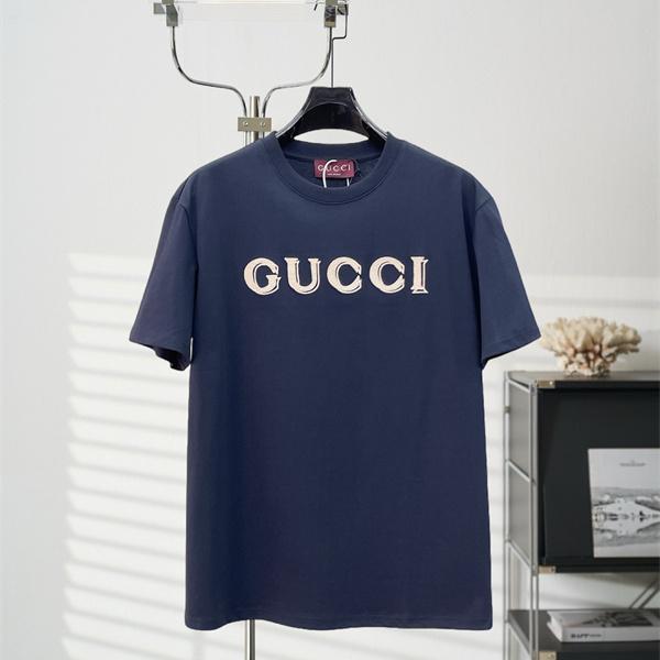 ロゴグラフィック 無地ベース リラックスシルエット GUCCI グッチ コピー 半袖Tシャツ トレンド感 大人カジュアル