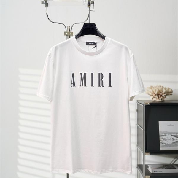 ブランドネームデザイン シンプルフォルム コットンウェア AMIRI アミリ コピー 半袖Tシャツ ストリートムード 人気商品