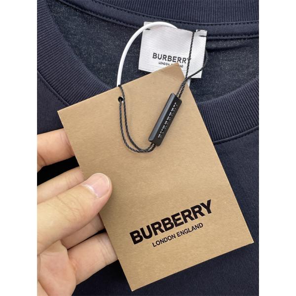 シンプルコーデ対応 軽快トップス 程よいゆとり BURBERRY バーバリー コピー 半袖Tシャツ 夏カジュアル 旬スタイル