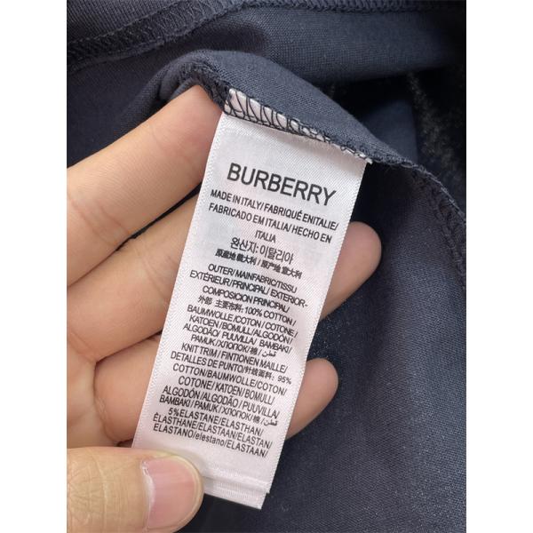 シンプルコーデ対応 軽快トップス 程よいゆとり BURBERRY バーバリー コピー 半袖Tシャツ 夏カジュアル 旬スタイル