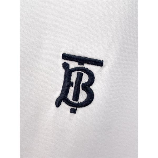 コットンライク素材 リラックスシルエット 快適な着用感 BURBERRY バーバリー コピー 半袖Tシャツ ワードローブアイテム