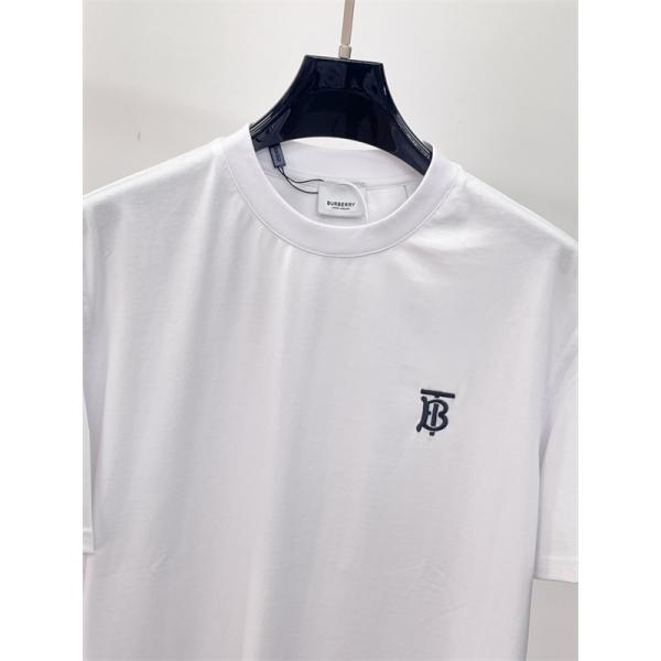 コットンライク素材 リラックスシルエット 快適な着用感 BURBERRY バーバリー コピー 半袖Tシャツ ワードローブアイテム