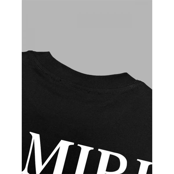 ベーシックシルエット シンプルカットソー 着回し自在 AMIRI アミリ コピー 半袖Tシャツ デイリーストリート スマートコーデ