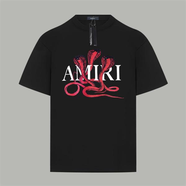 アニマルモチーフ ロゴデザイン モードカジュアル AMIRI アミリ コピー 半袖Tシャツ 休日スタイル 売れ筋アイテム