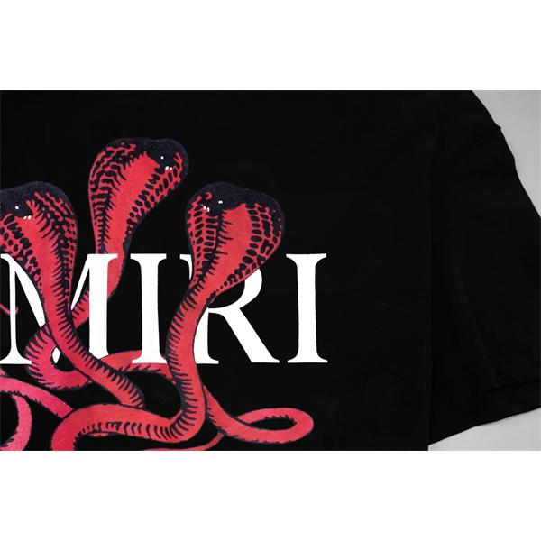 アニマルモチーフ ロゴデザイン モードカジュアル AMIRI アミリ コピー 半袖Tシャツ 休日スタイル 売れ筋アイテム