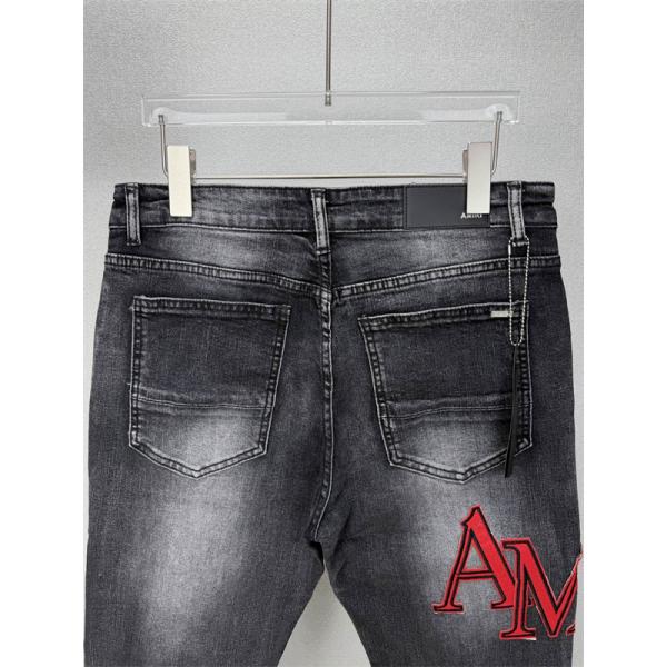 グランジテイスト クラッシュデザイン アメリカンカジュアル AMIRI アミリ コピー デニムパンツ コーディネート自在