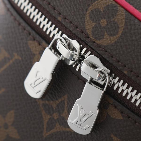 注目度UP M14832 モノグラム化粧ポーチ ルイ・ヴィトン ローズピンク内装 Louis Vuitton コンパクト収納