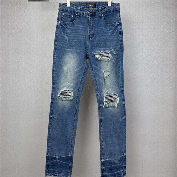 ストレートシルエット ベーシックデニム 軽快な着用感 AMIRI アミリ コピー ジーンズ 休日ファッション ワードローブアイテム