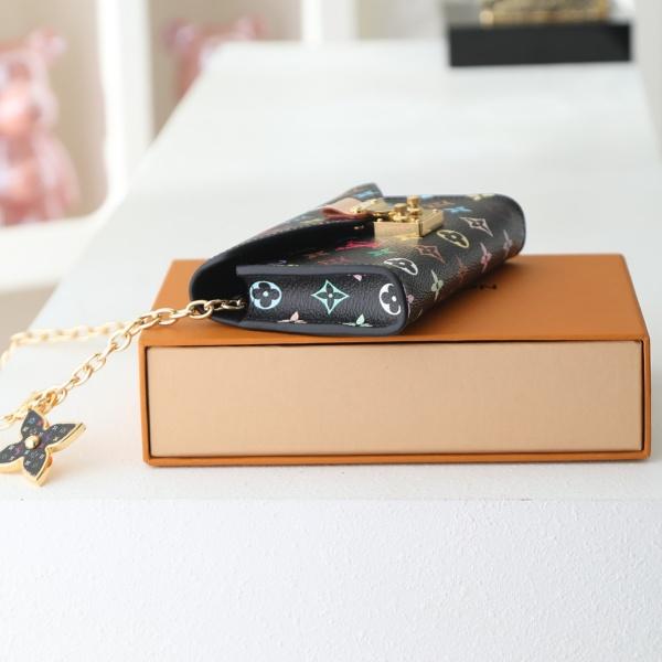 限定コレクション M4625Z ブラックマルチカラー チェーンウォレット ルイ・ヴィトン Sロック仕様 Louis Vuitton