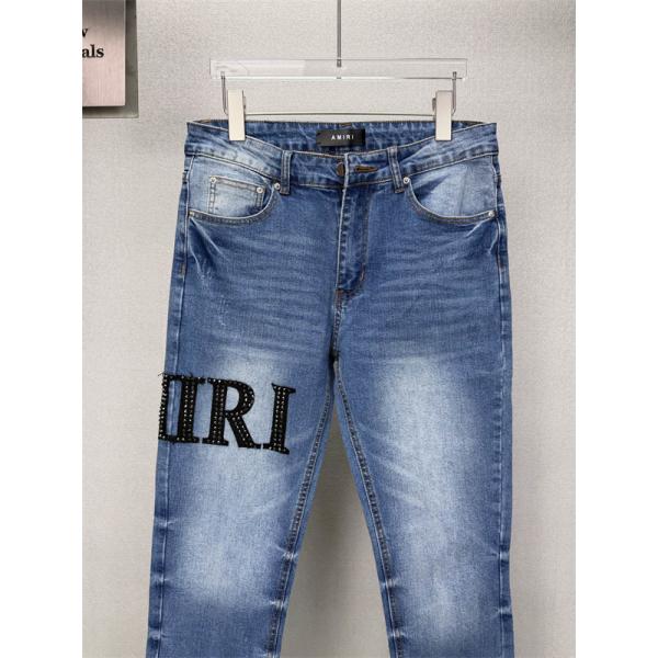 フェードデニム スリムフィット 自然な色落ち AMIRI アミリ コピー デニムパンツ 立体シルエット デイリースタイル