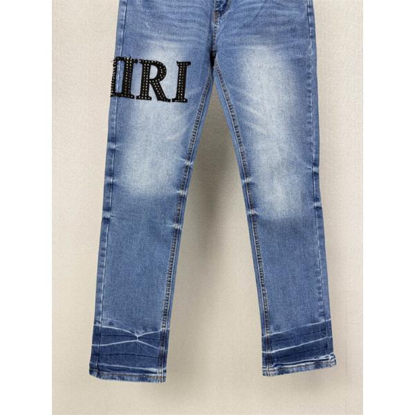 フェードデニム スリムフィット 自然な色落ち AMIRI アミリ コピー デニムパンツ 立体シルエット デイリースタイル