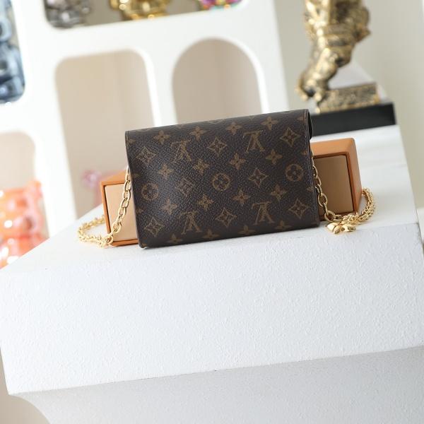 売れ筋候補 コンパクトウォレット ルイ・ヴィトン モノグラムキャンバス Louis Vuitton ゴールド金具