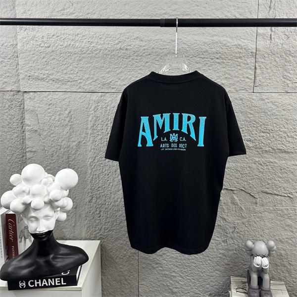 バックプリント コットン素材 ゆったりシルエット AMIRI アミリ コピー 半袖Tシャツ 涼しげな着用感 サマースタイル