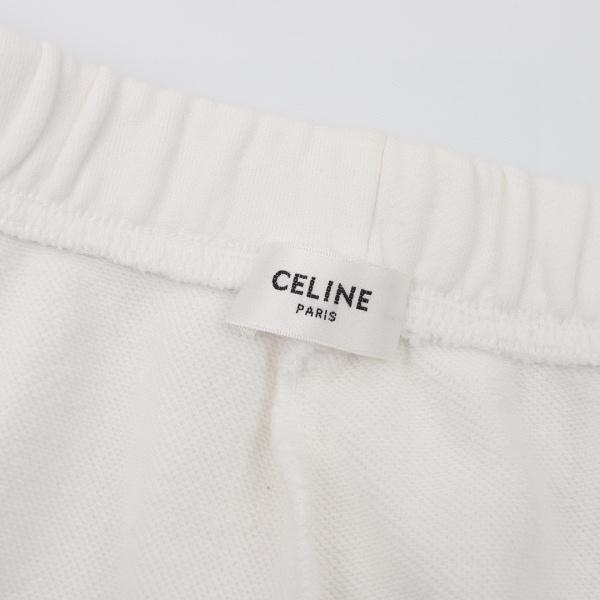 定番人気 ワンポイント刺繍 CELINE ショートパンツ セリーヌ ドローコード仕様 デイリー主力