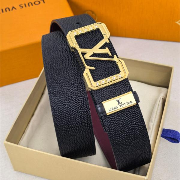 モノグラム金具 重厚バックル 細かな表面加工 LOUIS VUITTON ルイヴィトン コピー ベルト 売れ筋候補