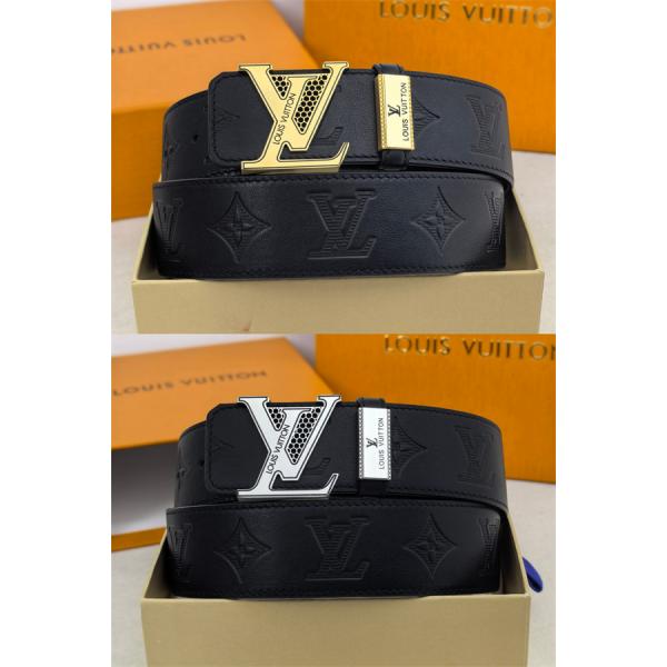 モノグラム型押し ゴールドLVバックル ハニカム装飾 LOUIS VUITTON ルイヴィトン コピー ベルト 新作注目