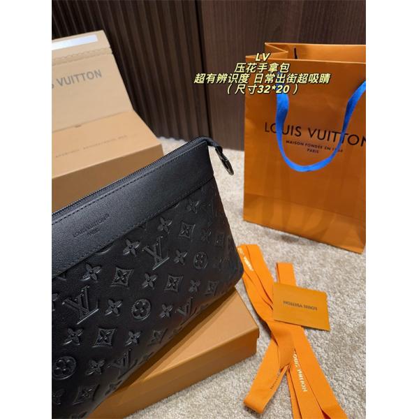 お出かけ便利★収納力抜群★ヴィトンクラッチバッグコピー Louis Vuittonメンズ通勤2026流行り
