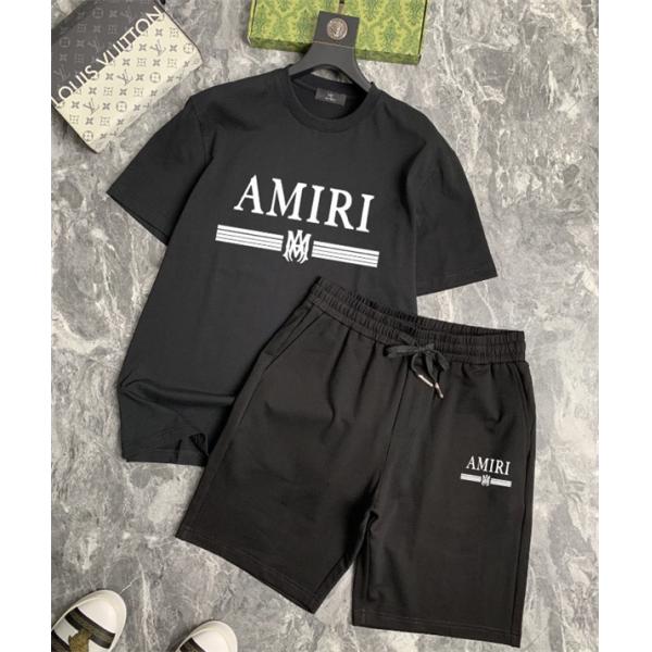 AMIRI 2026人気アミリセットアップコピーメンズファッション2点セットリラックス感