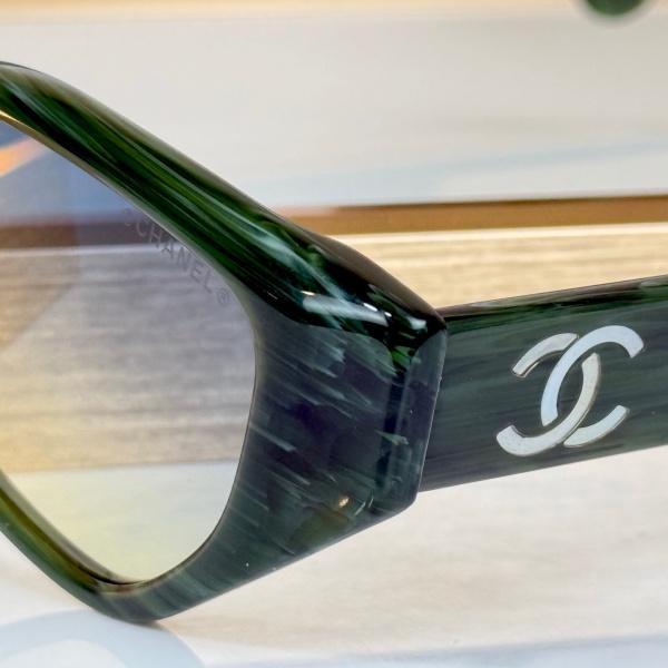 モード顔キャットアイ シャネル A71765 サングラス CHANEL ボリュームテンプル 存在感