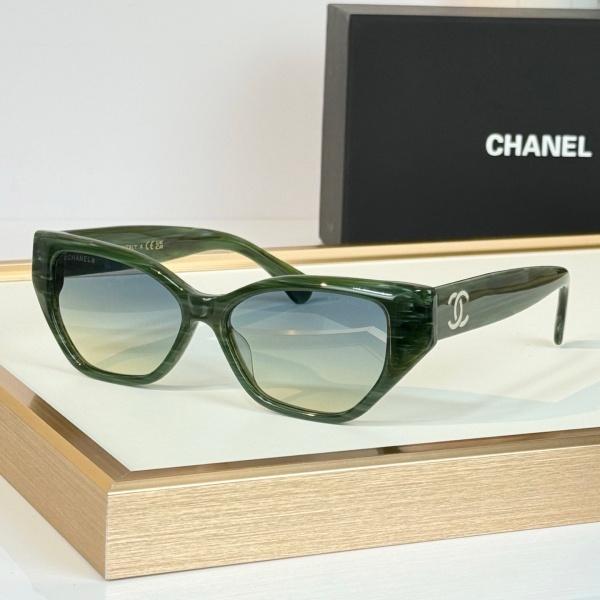 モード顔キャットアイ シャネル A71765 サングラス CHANEL ボリュームテンプル 存在感