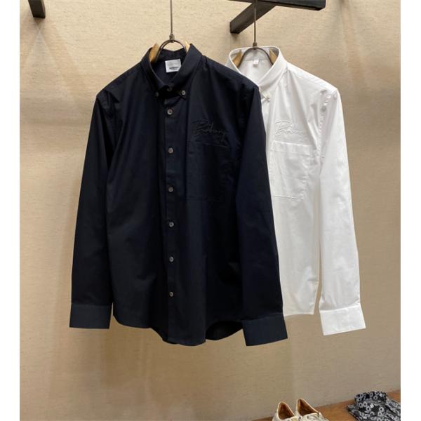 BURBERRY ♥バーバリーシャツコピー2026トレント刺繡ロゴおしゃれ度UP 上品で抜群の存在感