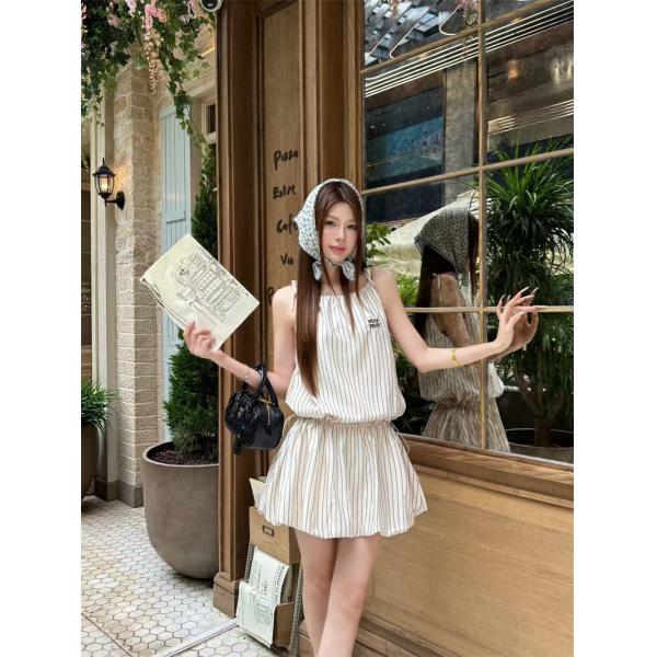 MIUMIUワンピーススーパーコピーミュウミュウ新作人気トレンドキャミソールゆるふわ抜け感