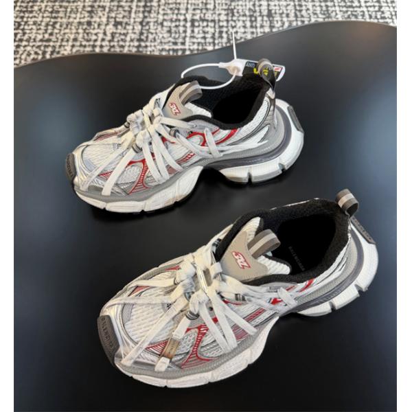 バレンシアガ 3XL スニーカーコピーBALENCIAGA   メッシュ/レザー ランニングスタイル アウトソール