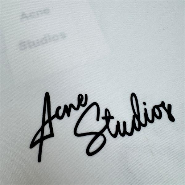 厚手コットン ボックスシルエット ACNE STUDIOS アクネストゥディオズ コピー 半袖Tシャツ 完売期待 旬の本命