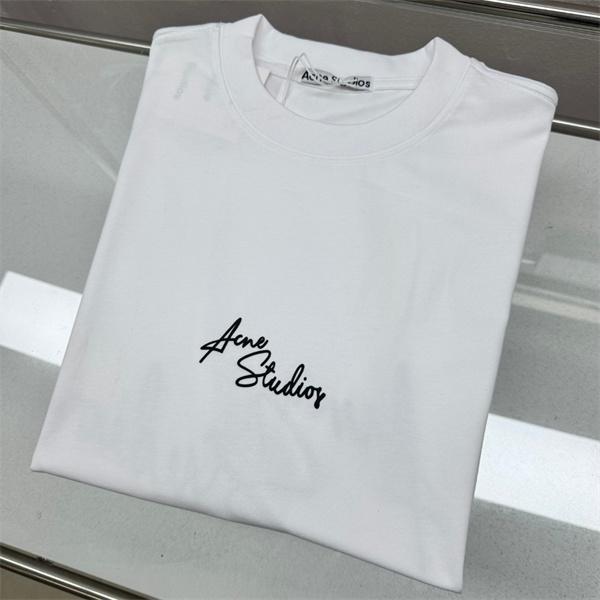 厚手コットン ボックスシルエット ACNE STUDIOS アクネストゥディオズ コピー 半袖Tシャツ 完売期待 旬の本命