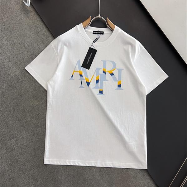 レイヤードタイポグラフィ なめらか天竺 すっきりシルエット AMIRI アミリ コピー 半袖Tシャツ 話題モデル