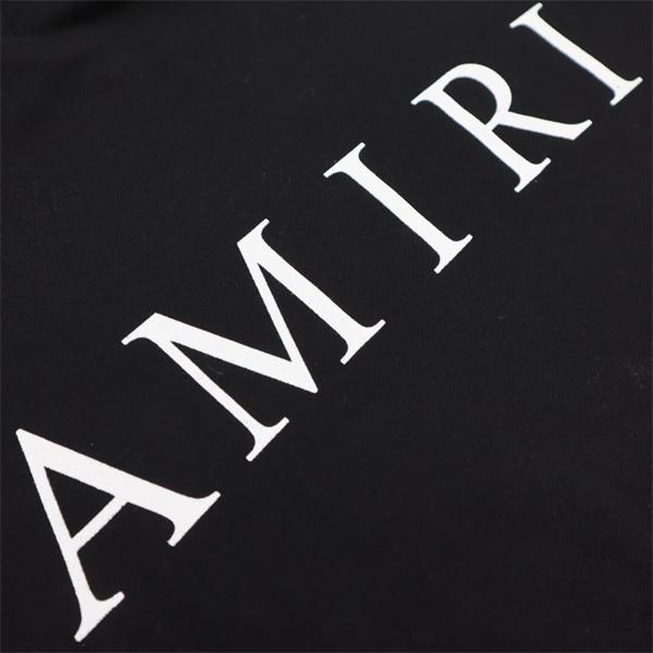 コントラストモチーフ なめらか裏毛 ボックスフォルム AMIRI アミリ コピー スウェット 洗練カジュアル 主力候補