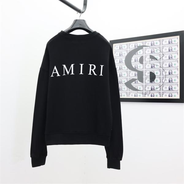 コントラストモチーフ なめらか裏毛 ボックスフォルム AMIRI アミリ コピー スウェット 洗練カジュアル 主力候補
