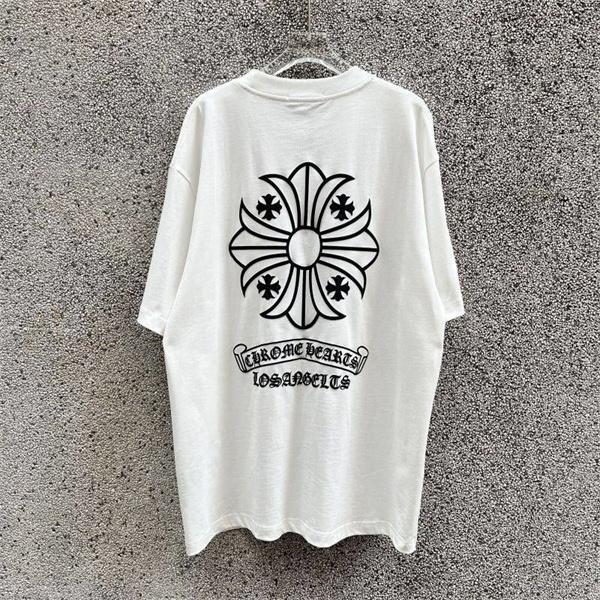 男女兼用 2色可選 先シーズンに引き続き新品 クロムハーツ CHROME HEARTS 半袖Tシャツ クロムハーツ CHROME HEARTS ブランド コピー 激安(日本最大級)