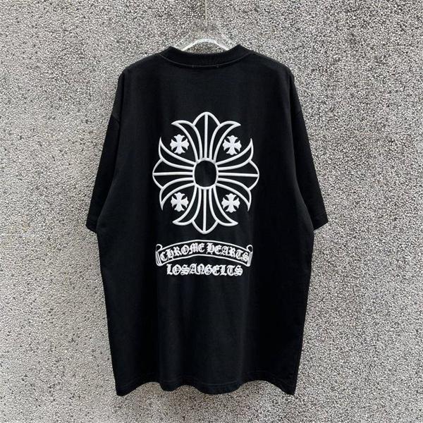 男女兼用 2色可選 先シーズンに引き続き新品 クロムハーツ CHROME HEARTS 半袖Tシャツ クロムハーツ CHROME HEARTS ブランド コピー 激安(日本最大級)