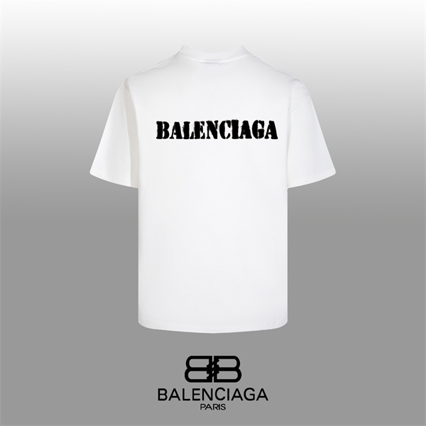 フロントロゴアクセント 快適素材 都会的ムード BALENCIAGA バレンシアガ コピー 半袖Tシャツ 新着おすすめ