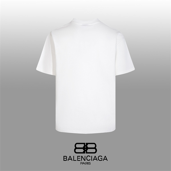 ディストレスレタリング 立体陰影 クール映え BALENCIAGA バレンシアガ コピー 半袖Tシャツ 話題性抜群