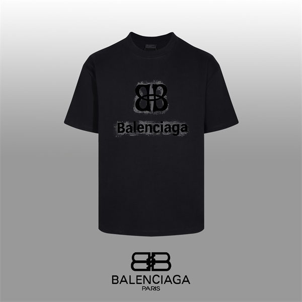 ディストレスレタリング 立体陰影 クール映え BALENCIAGA バレンシアガ コピー 半袖Tシャツ 話題性抜群