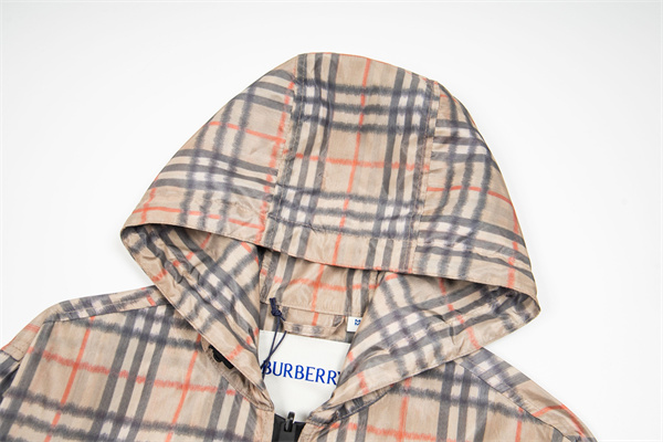 シアーチェック 軽量フード ダブルジップ BURBERRY バーバリー コピー