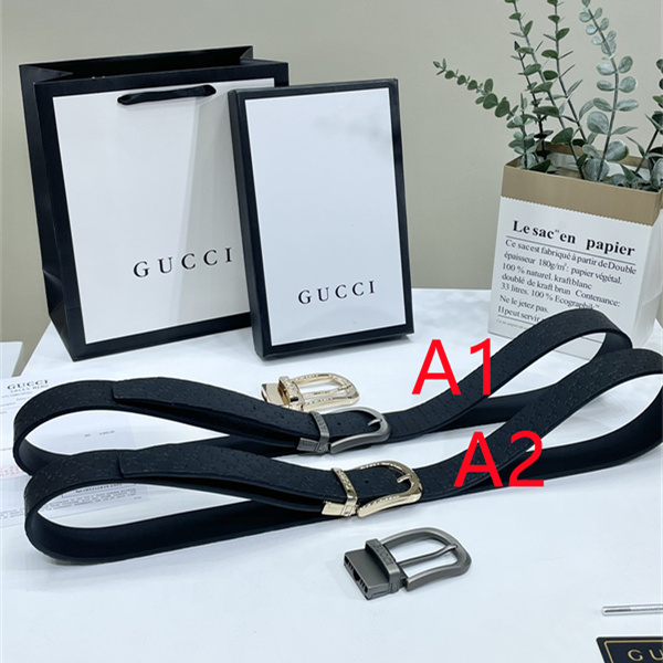 型押しデザイン シルバー調バックル GUCCI グッチ コピー ベルト 人気上昇 コーデの締め役
