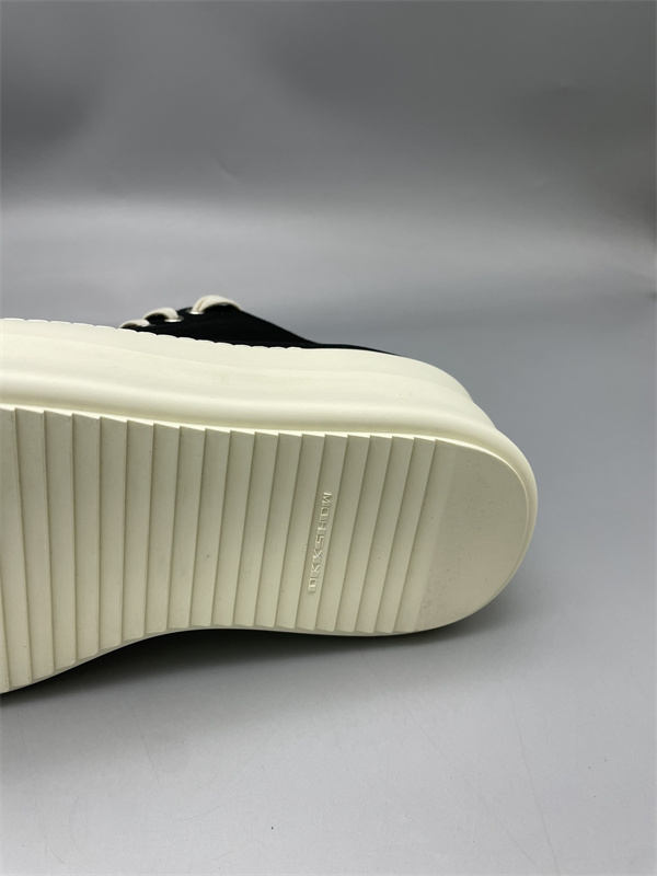 モノトーン配色 軽快フィット ストリート主力 RICK OWENS リック・オウエンス コピー レースアップスニーカー 海外人気