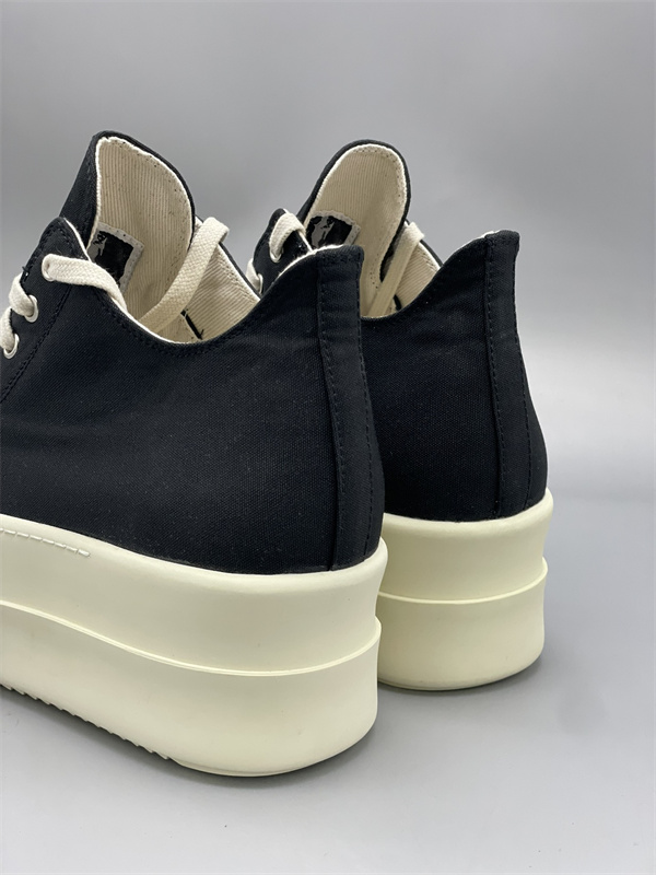 モノトーン配色 軽快フィット ストリート主力 RICK OWENS リック・オウエンス コピー レースアップスニーカー 海外人気