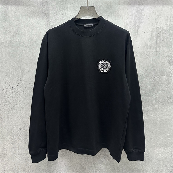カラフル刺繍 CHROME HEARTS クロムハーツ コピー 半袖Tシャツ クルーネック 端正シルエット 注目度上昇