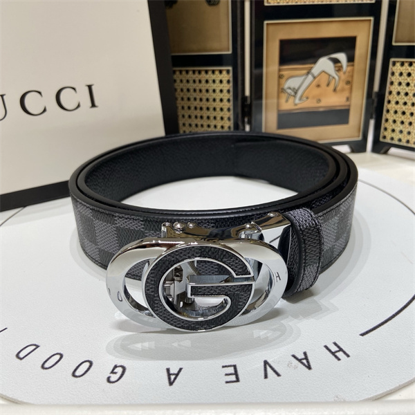 質感重視 GUCCI グッチ コピー GGモチーフベルト メタルバックル 丁寧な縁取り 都会派スタイル