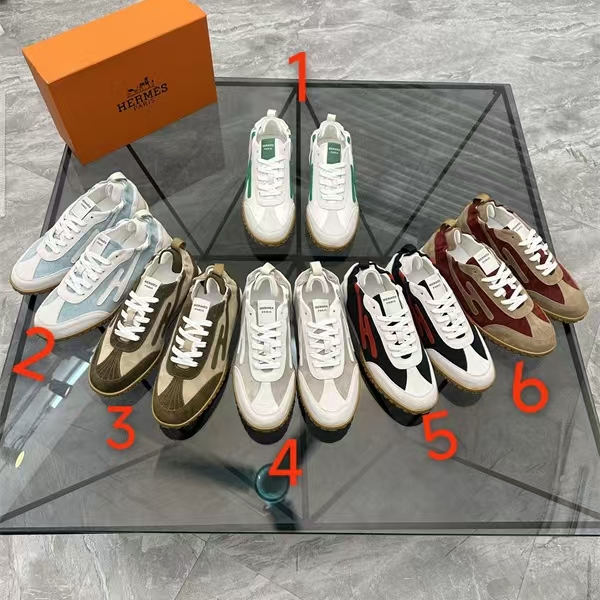 サイドライン ボリュームソール HERMÈS エルメス コピー ローカットスニーカー 6色展開 アーバンスポーツモデル 注目度急伸