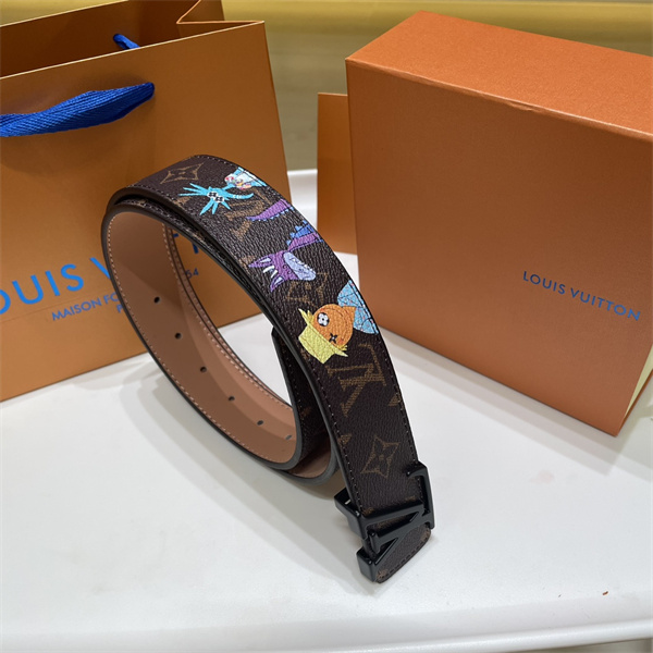 デザイン注目 LOUIS VUITTON ルイヴィトン コピー ウエストベルト アイコニックモノグラム ポップモチーフ 個性派スタイル