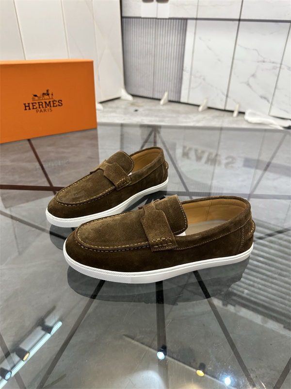 スマートフォルム コントラストソール HERMÈS エルメス コピー モカシンシューズ 足元を品よくまとめる一足 海外人気