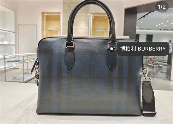 3色大容量でポケット充実★ BURBERRYバーバリービジネスバッグコピー ペンホルダー完備の2WAYブリーフケース
